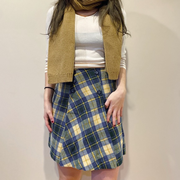 vintage handmade wool skirt - Picture 5 of 8